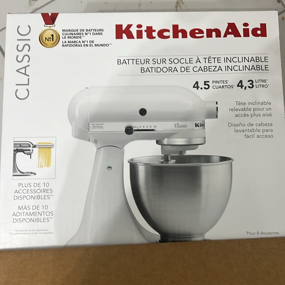 KitchenAid stand mixer